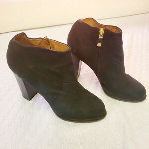 Alberto Fermani  Black High Heel Booties Size 40
